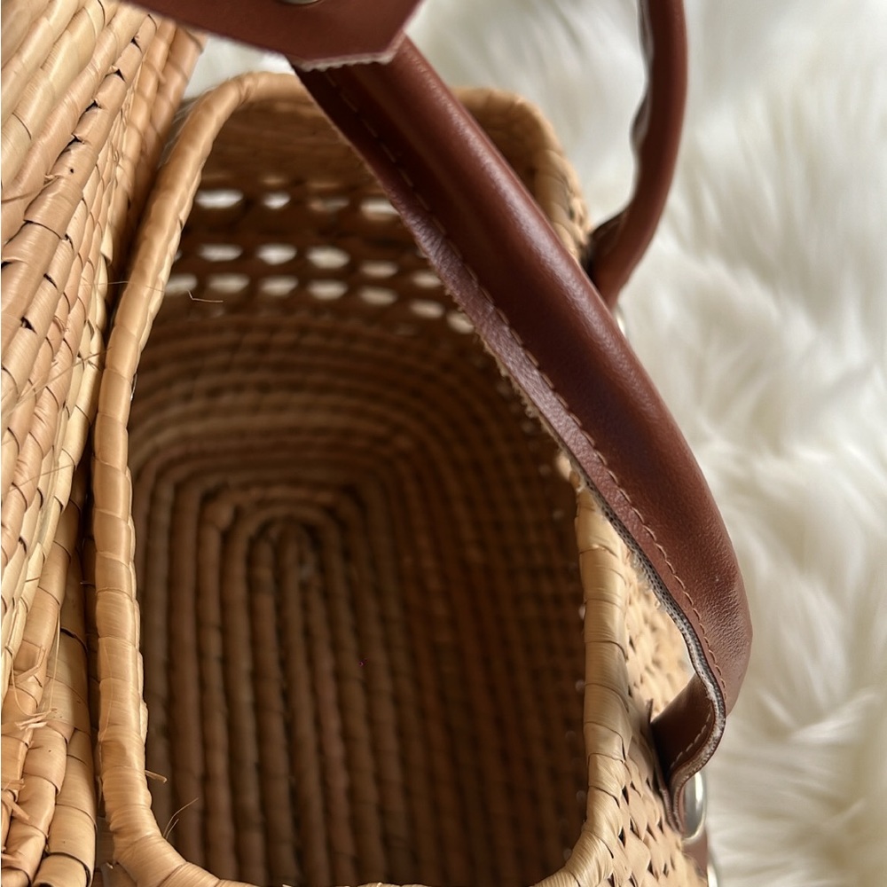 Wicker Basket Handbag - Picture 10 of 12